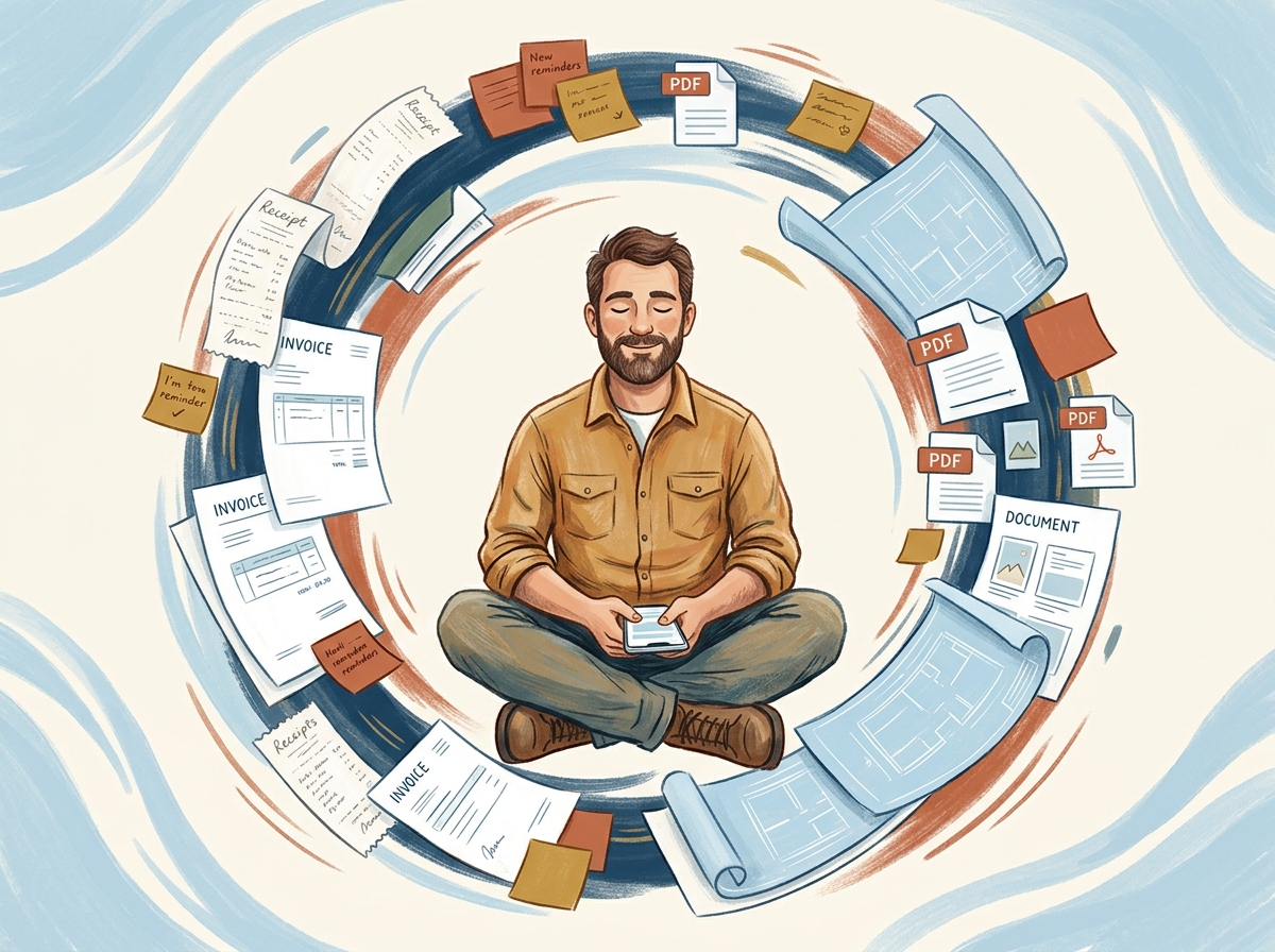 Offline Invoice Maker illustration
